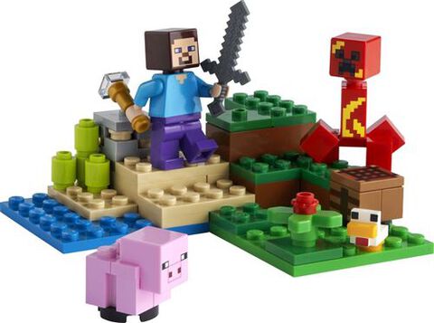 Lego -  Minecraft -  L'embuscade Du Creeper